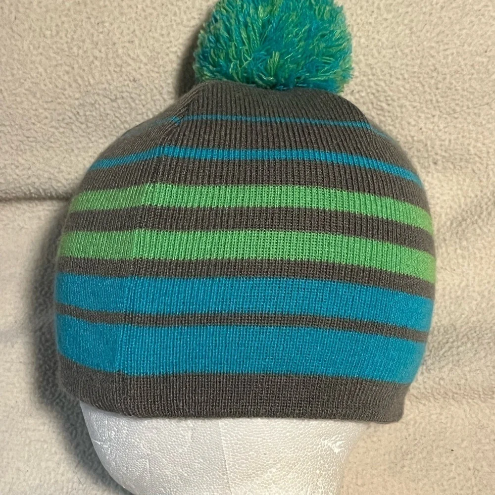 Cabela’s Winter Striped Beanie Sz Youth